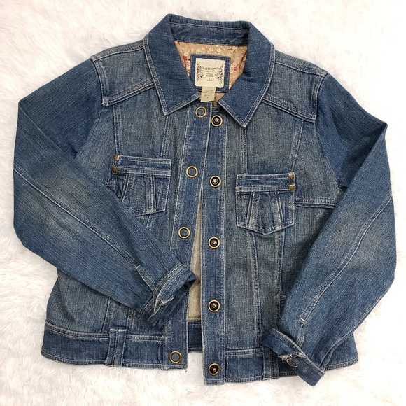 ruff hewn jean jacket